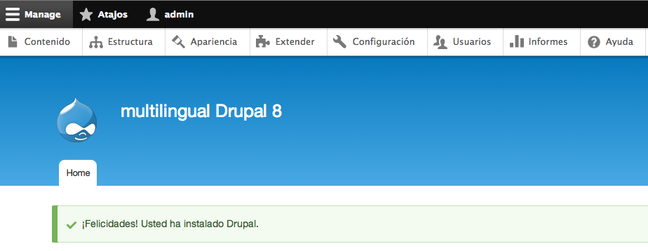 Drupal 8 Installation